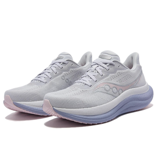saucony 索康尼 TRIUMPH 胜利 23 女子跑鞋 S11023-543 浅灰粉红 35.5