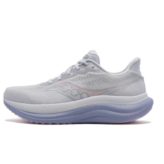 saucony 索康尼 TRIUMPH 胜利 23 女子跑鞋 S11023-543 浅灰粉红 35.5