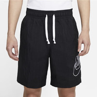 耐克（NIKE）男运动短裤 春秋梭织短裤休闲裤 凉爽轻便 DB3811-010 黑 M AMNSWSA-黑色