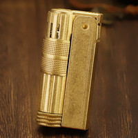 爱魔客 iMCO 6700原铜滚花 煤油打火机 黄铜-传奇（单机不含配件） 复古防风
