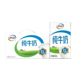 伊利 严选牧场纯牛奶 250ml*24盒