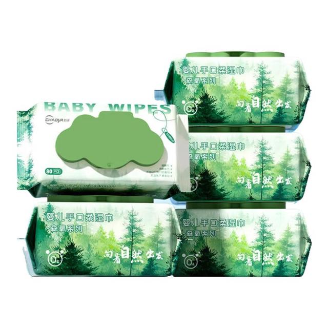 超亚医药 EDI纯水湿巾 森氧系列 80抽*3包