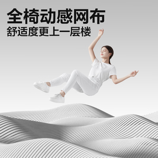 网易严选小蛮腰S9pro+全能款 人体工学电脑椅办公椅电竞老板会议学习椅  【S9pro+全能款】云白-有搁脚