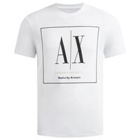 阿玛尼 印花LOGO简约时尚男式轻薄T恤