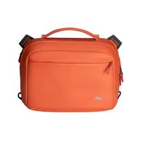 山木单肩摄影包4L橙色斜跨包单反微单数码收纳包骑行通勤背包防水耐磨存取快捷轻便相机包