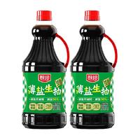 厨邦 薄盐生抽 特级酿造酱油 1.5kg*2瓶