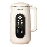 奥克斯（AUX）豆浆机全自动免煮2025静音破壁机料理机48叶刀头五谷杂粮家用无渣米糊小型1一2人一键清洗预约 1.2L 米黄 1-4人用 标准款【无】