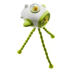 babycare 八爪鱼小风扇 可充电可摇头 原点白 15H续航
