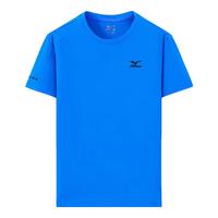 美津浓 Mizuno户外T恤男上衣打底衫 蓝色 2XL