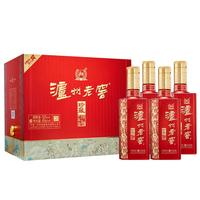 LUZHOULAOJIAO 泸州老窖 52%vol 浓香型白酒 500ml 整箱装礼盒