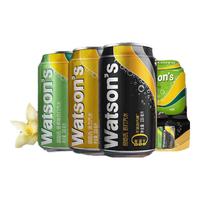 屈臣氏(Watsons)苏打汽水混合口味气泡水饮料调酒系列苏打水 5罐香草+4罐原味+1罐汤力
