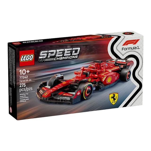 乐高 超级赛车系列 77242 法拉利 SF-24 F1 赛车