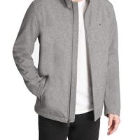 TOMMY HILFIGER 汤米·希尔费格 男式运动软壳夹克 Heather Grey 4X-Large Tall