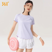 361跑步女运动套装晨跑服时尚夏季短袖运动服马拉松短裤服女 S