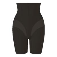 曲线主义高腰收腹美体裤免穿内裤美腿束腰收胯提臀打底塑形塑身裤 黑色+黑色 2XL 码