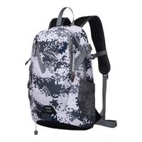 艾王户外背包男女徒步运动多功能旅行双肩包休闲时尚双肩登山背包 灰白迷彩 1740透气背负30L