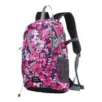 艾王户外背包男女徒步运动多功能旅行双肩包休闲时尚双肩登山背包 紫花色 9838透气背负20L