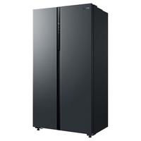 Midea 550L对开门冰箱一级能效节能双变频风冷无霜大容量BCD-550WKPZM(E)
