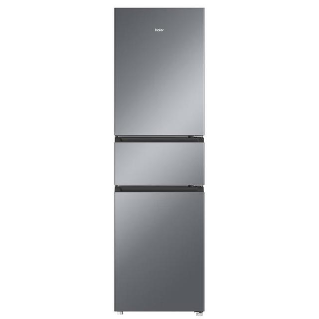 移动端、京东百亿补贴：海尔 BCD-217WGHC3E9S9 风冷三门冰箱 217L 星辉银