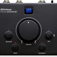 PreSonus 普瑞声纳 普瑞声纳 MicroStation BT，2.1 扬声器监听控制器，具有蓝牙连接和低音炮输出