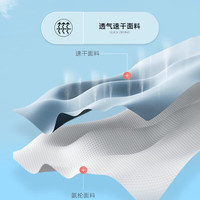 九牧王【月黑-冰爽透气】男士翻领短袖T恤【吸湿速干】夏季轻薄款清爽 天空蓝 TTQ2D2H427