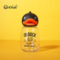 B.Duck小黄鸭水杯男女童宝宝水杯幼儿园水杯便携可爱儿童杯子 黑色 330ml