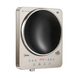美的 电磁炉 家用3500W大功率 凹面多功能电磁灶 小型多功能商用电池炉炒菜锅 MC-35RC06