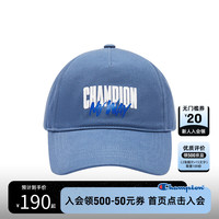 Champion 冠军遮阳男帽旅游帽音乐主题棒球跑步帽子 蓝色 均码