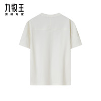 九牧王 TT2EV2A219 纯棉透气圆领男士T恤