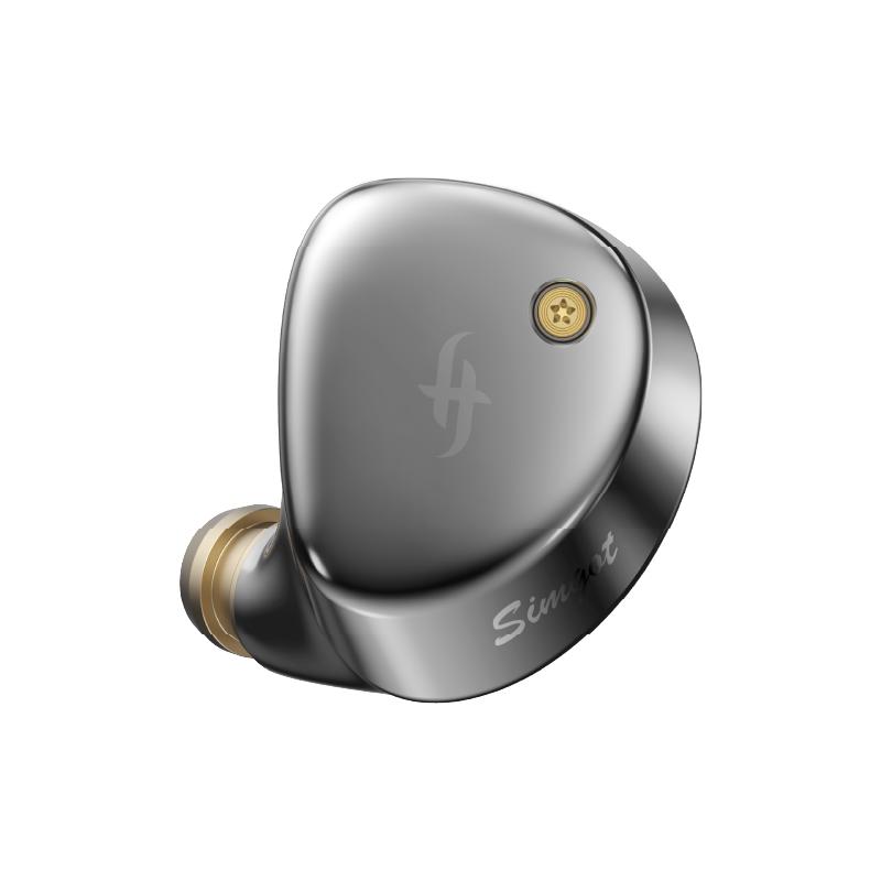 SIMGOT 兴戈 异星 ET142 入耳式有线HIFI耳机 灰色 4.4/3.5mm
