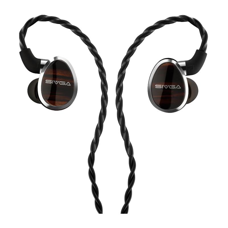 SIVGA 夜莺·Nightingale 木制平板喇叭入耳式有线HIFI耳机 夜莺