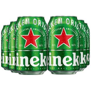 喜力 下拉详情享优惠 Heineken/喜力经典啤酒330ml*6罐分享装 全麦精酿