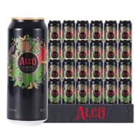 ALCO 阿尔寇 黑啤酒 500ml*24听