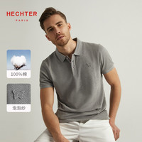DANIEL HECHTER 丹尼爱特 男士商务休闲纯棉短袖POLO衫 10049965849010