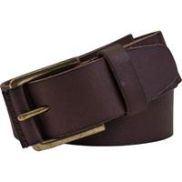 Timberland 添柏岚 男士经典皮革日常皮带腰带 户外日常休闲商务复古经典 深棕色 38