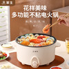 Wahson 华生 5L电火锅连体式家用不粘锅3-4人多功能电热火锅电锅官方正品