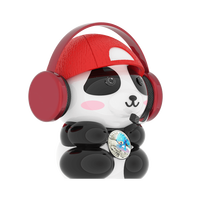 天中金 Asian Games 5g银币 熊猫宅宅手办 999足银 工艺礼品