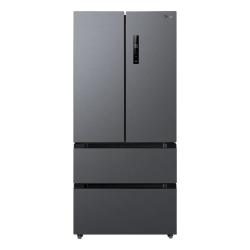 美的 MR-532WFPZE 风冷法式门冰箱 506L 苍穹灰