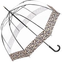 富尔顿（FULTON）英国女王款透明鸟笼伞礼品长柄雨伞七夕纪念礼物送老婆送女友情人