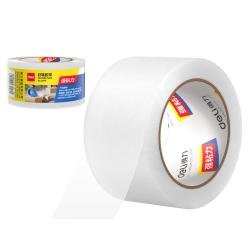 得力 透明胶带封箱打包带高品质胶布封口胶纸办公用品批发 宽60mm*长100y（单卷91.4米）单卷装 JD175