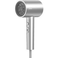 美的 5亿等离子护发电吹风 杀菌除螨吹风筒 1800W大功率便携吹风机FJ308-星光银 /