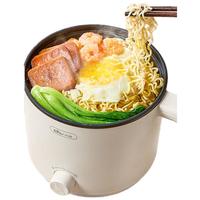小熊 蒸煮一体多功能 电煮锅  白色