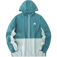 ANTA安踏轻壳防晒衣丨大地之壳户外防泼水外套男薄款连帽休闲风衣上衣 土褐黄-5 2XL(男185)