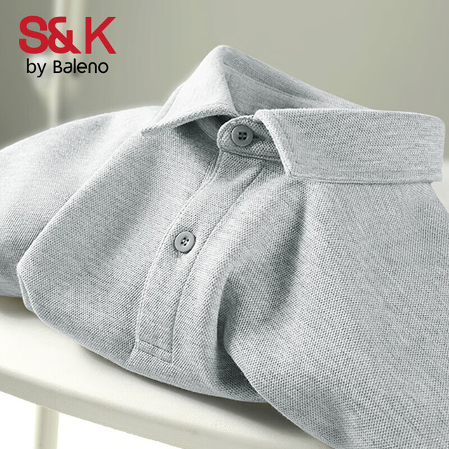 班尼路 230g重磅棉 美式polo衫 男女同款 多色可选