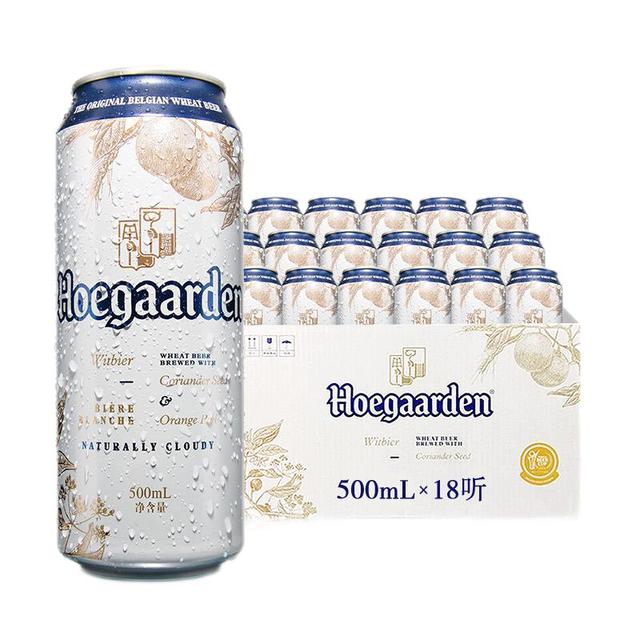 福佳 白啤酒 500ml*18听