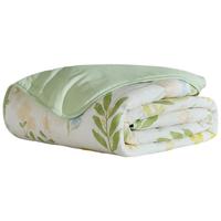 LOVOA类 抗菌防螨纤维被夏被子空调被 1.6斤 150*215cm 绿色宿舍 【A类抗菌可水洗】沐夏