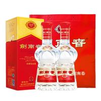 PLUS会员：剑南春 水晶剑 52%vol 浓香型白酒 500mL*2瓶