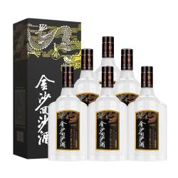 金沙 钻石五星 酱香型白酒 53度 500mL 6瓶 整箱
