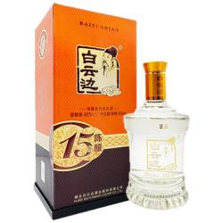 白云边 15年 陈酿 42%vol 兼香型白酒 450ml 单瓶装