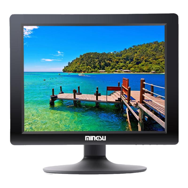 铭速 W-150G 15英寸LED正屏4:3液晶显示器 黑色